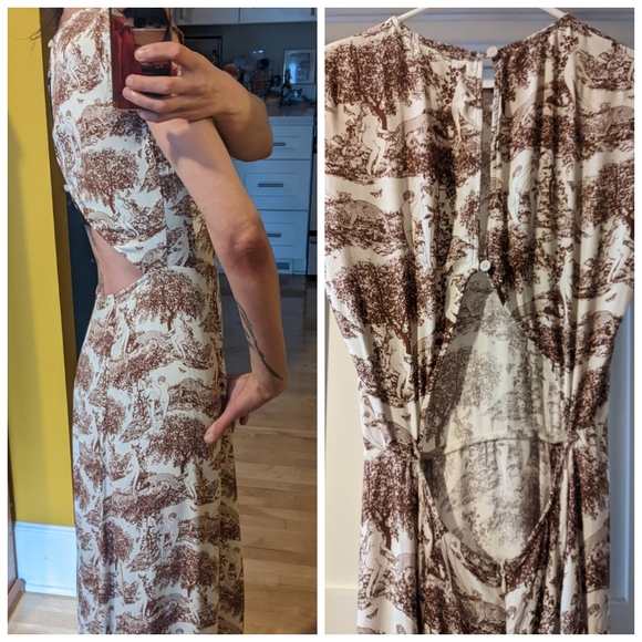 Reformation Rousseau Gavin Midi Dress - Picture 9 of 16